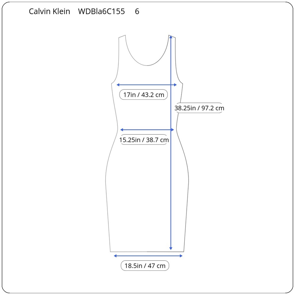 Calvin Klein Sleeveless Sheath Dress - Picture 6 of 6